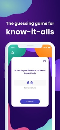 Know-it-all - A guessing game screenshot