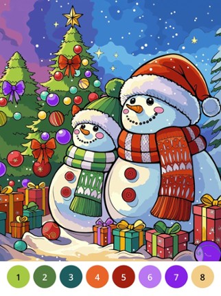 Paint by Number Coloring Game screenshot