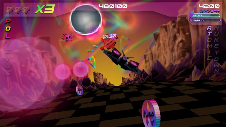 Polybius Invaders 2 screenshot