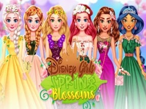 Princess Girls Spring Blossoms Image