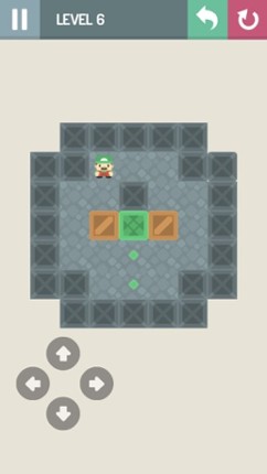 Sokoban Box Push Puzzle Image