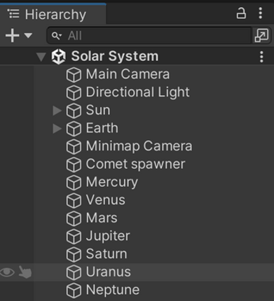 Solar System screenshot
