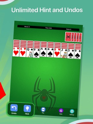 Spider Solitaire screenshot
