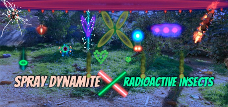 Spray Dynamite X Radioactive Insects Game Cover