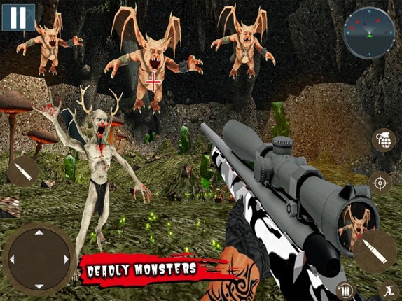Wild Sniper Monster Game 3D Image