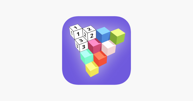 3d Voxel Art: Color by Number Image