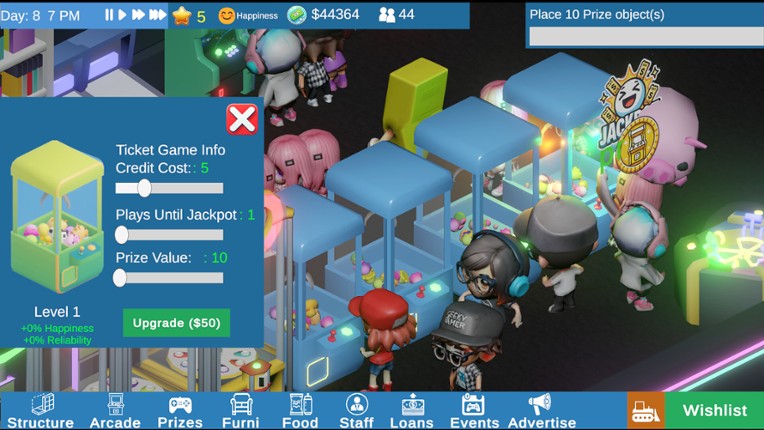 Arcade Manager screenshot