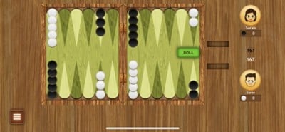 Backgammon board game Classic Image