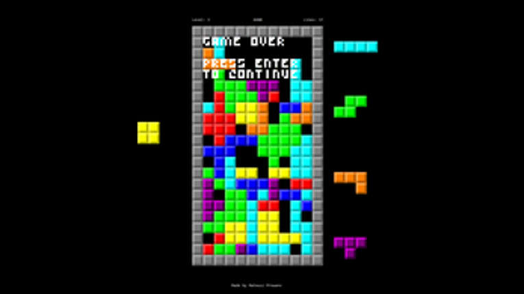 Console Tetris Image