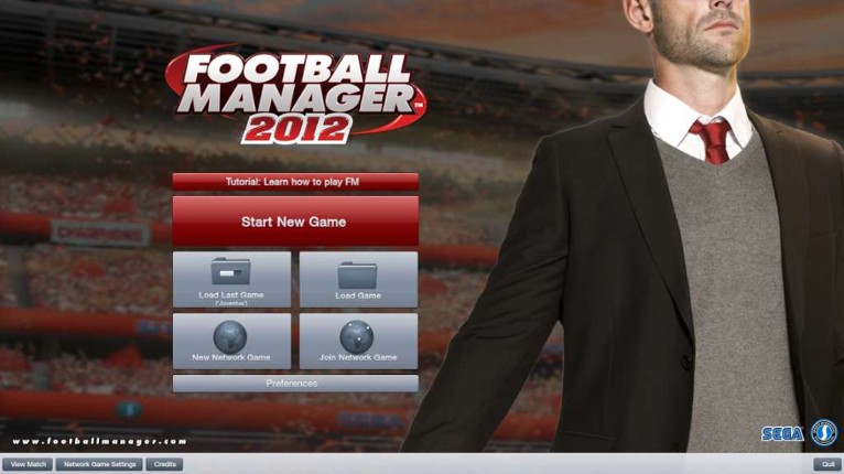 Football Manager 2012 screenshot