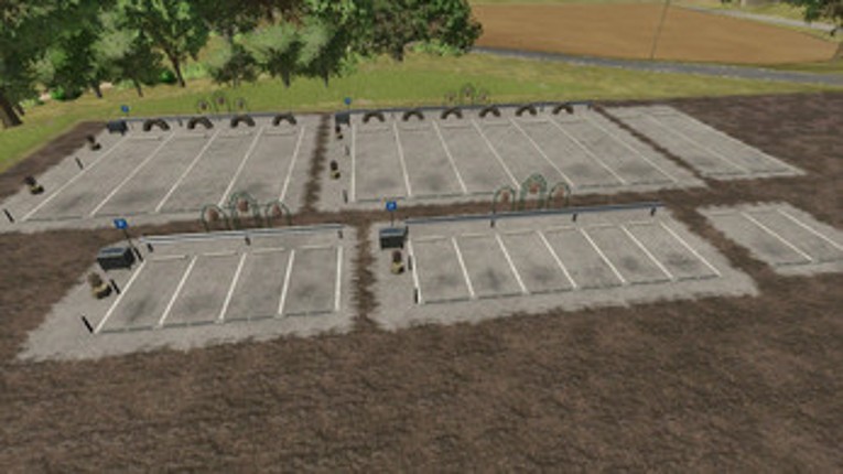 FS25 Parking Spaces screenshot