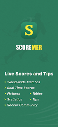 Scoremer - Live Score and Tips screenshot