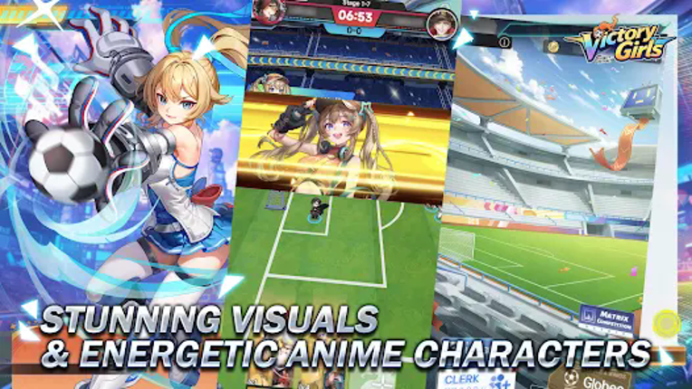 Victory Girls: Anime Soccer screenshot