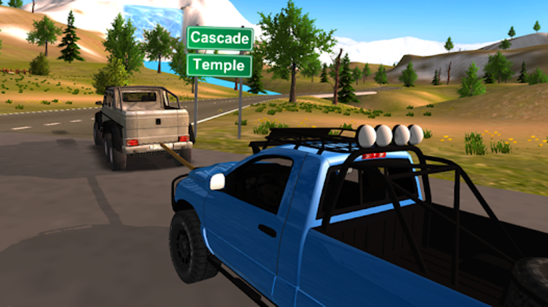 6x6 Offroad Truck Driving screenshot
