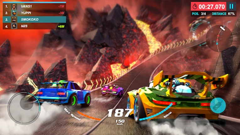 Max Speed: 3D Stunt Race screenshot