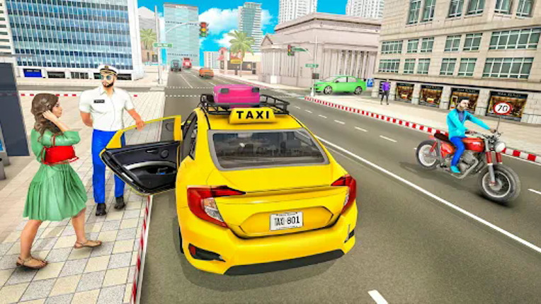 Crazy Taxi Driver: Taxi Game screenshot
