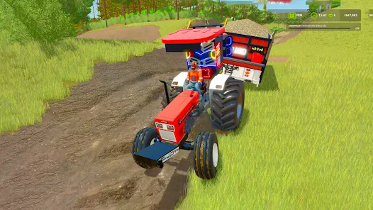 Tractor Driving Farming Games Image