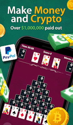Pyramid Solitaire - Make Money Image
