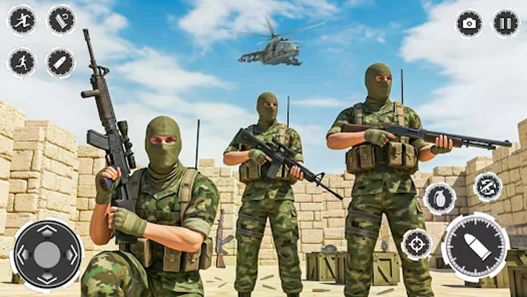 FPS Gun Shooting Gun Games 3D screenshot