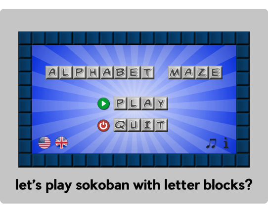 Alphabet Maze Game Cover