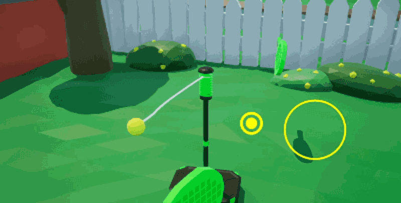 Temporal Tether Tennis screenshot