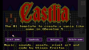 GDevelop - Castlia - Castlevania template GDevelop 5 Image