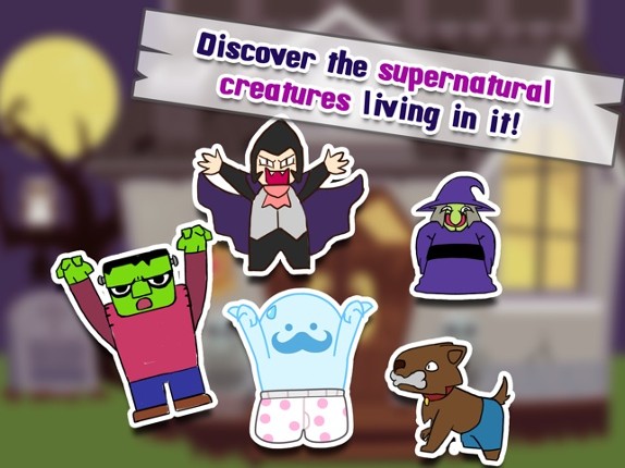 Go Away! The Haunted Mansion with Funny Monsters Image