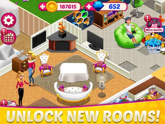 Home Sweet Home Design Match 3 screenshot