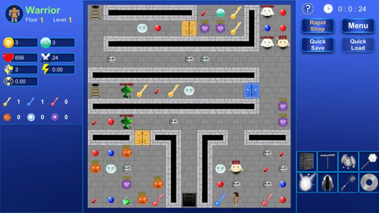 Magic Tower (Destroy the Wormhole) screenshot