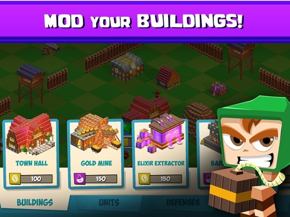 Mine Wars - Multiplayer Game Plus Skins Export for minecraft: (pocket edition) screenshot