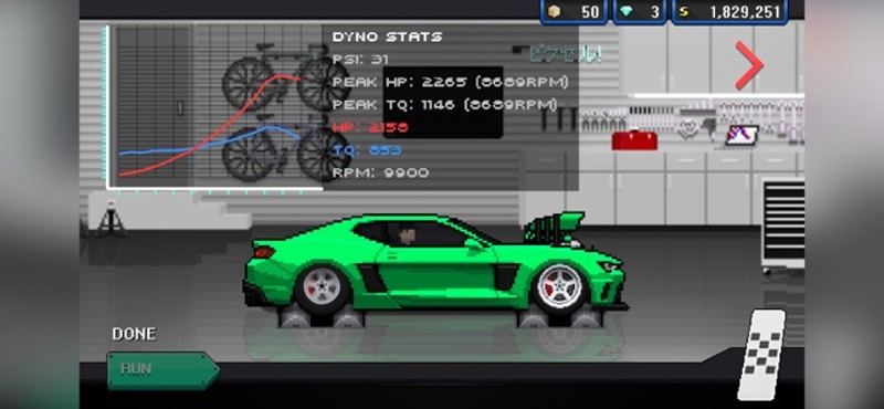 Pixel Car Racer screenshot