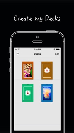 PokerCam (create decks, design cards, play game: FreeCell) screenshot