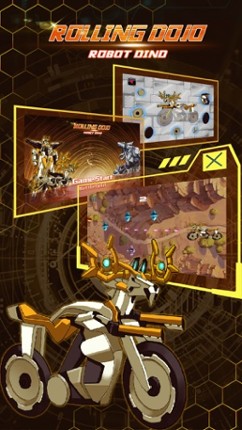 Rolling Dojo: Robot Dinosaur&amp; Mythical Animals - Trivia &amp; Funny Puzzle &amp; Dragon Game Image