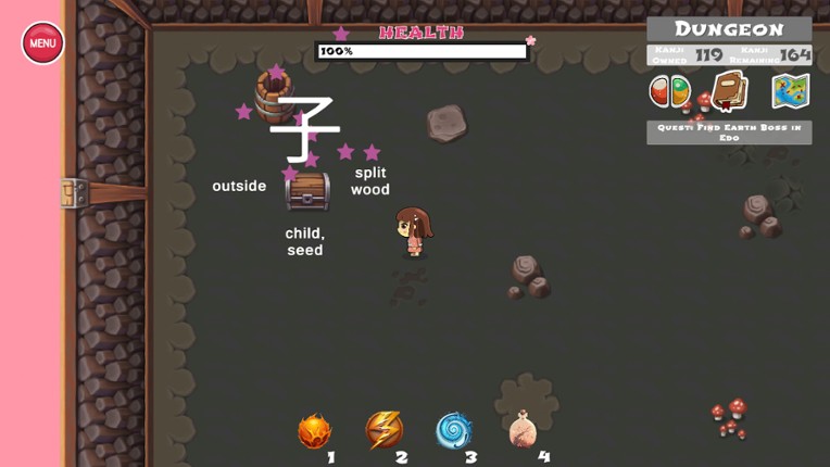 Sakura Kanji Ketchi screenshot