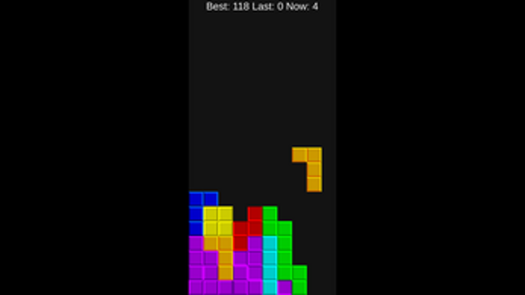 Simple Tetris screenshot