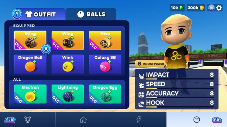 Skyline Bowling screenshot