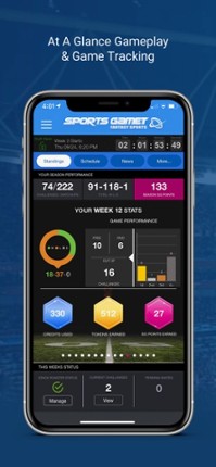 Sports Gamet Fantasy Football Image
