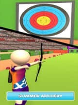 Summer Athletics Events 3D Image