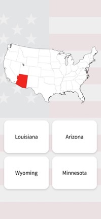 USA Quiz - Guess all 50 States screenshot