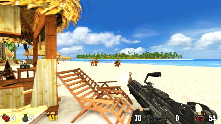 Action Alien: Tropical Mayhem screenshot