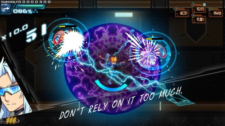 Azure Striker Gunvolt Trilogy Enhanced screenshot