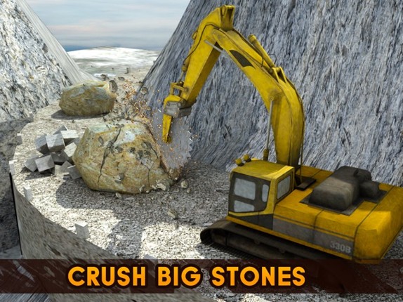 Big Rig Excavator Crane Operator & Offroad Mining Dump Truck Simulator Game screenshot