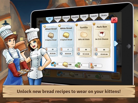 Bread Kittens screenshot