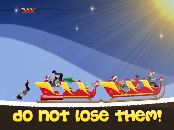 Celeb Rush 2 - Bloody Descent with a Celebrity and the Santa Claus Sleigh screenshot