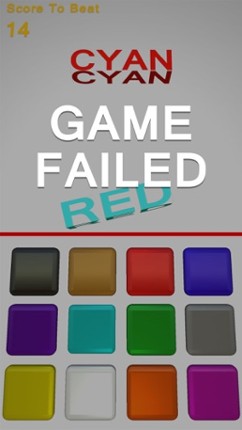 Color Cubes: Stroop Puzzle screenshot
