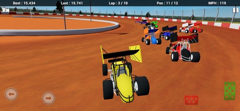 Dirt Racing Mobile 3D screenshot