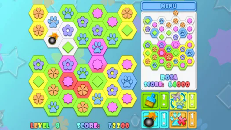 Fitz 2: Magic Match 3 Puzzle screenshot