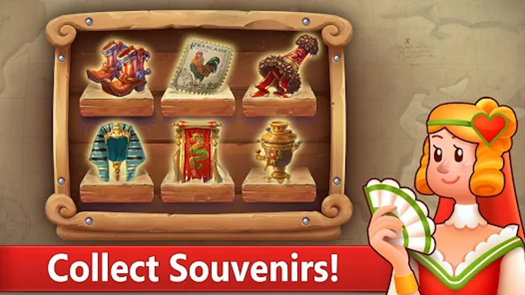 Klondike Solitaire card game Image