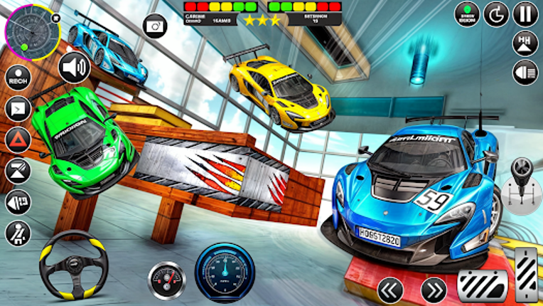 Toy Car Stunts GT Racing Games screenshot