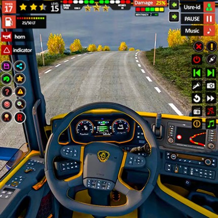 Euro Truck: Army Truck Driving Image